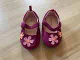 Faded Glory Velcro Flower Shoes, 2 (Baby)