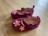 Faded Glory Velcro Flower Shoes, 2 (Baby)