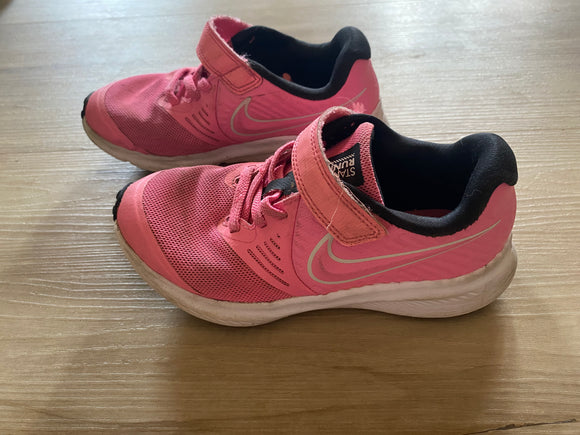 Nike Pink Velcro Shoes, 13C