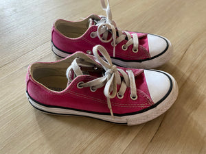 Converse Pink Lace Ups, 12 Toddler