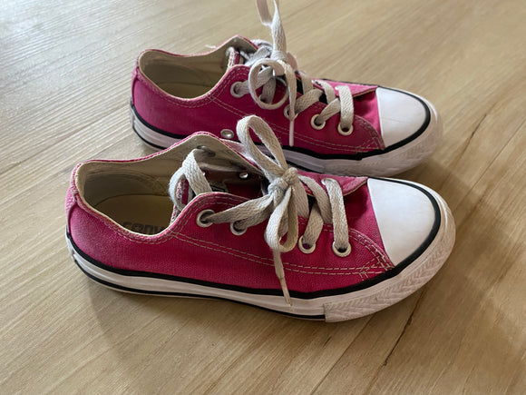 Converse Pink Lace Ups, 12 Toddler
