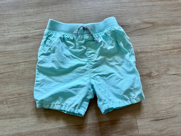 Jumping Beans Light Blue Pull On Shorts, 24M