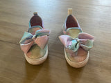 JoJo Siwa Sparkley Rainbow Bow Shoes, 10