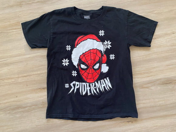 Spiderman Christmas Tee, M (10-12)