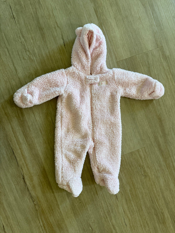 Carter's Fuzzy Pink, 'purr-fect' Bunting Suit, 3M