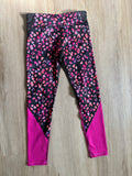 Old Navy Active Go-Dry Pink Cheetah Athletic Leggings, L(10-12)