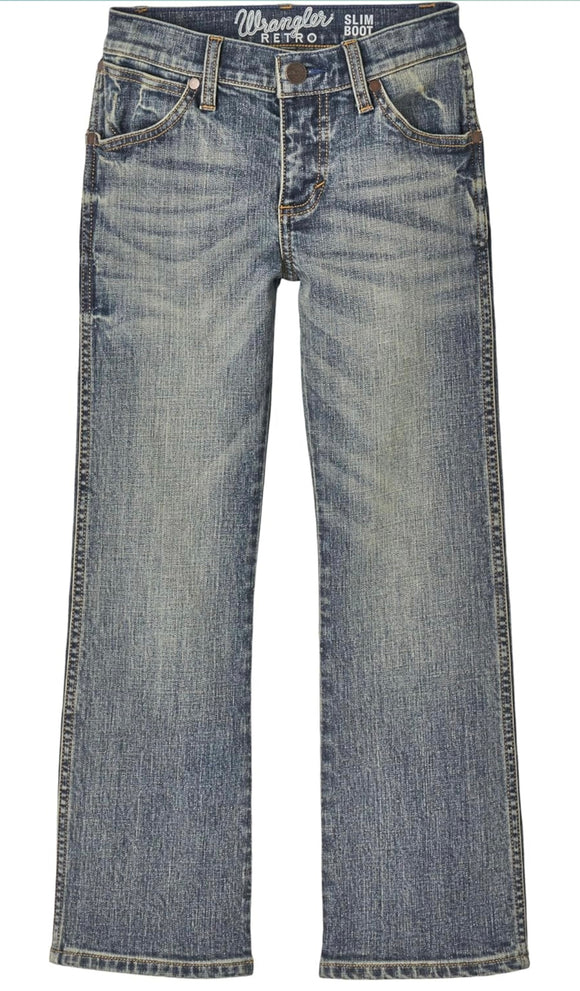 NWT Wrangler Retro Slim Boot Jeans, 1T Reg