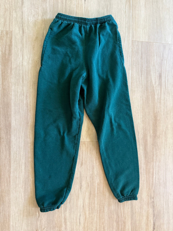 Hanes Green Sweatpants, S(6/7)
