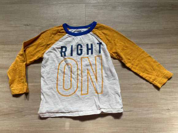 Old Navy 'Right On' Long Sleeve, 2T