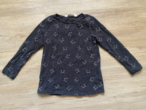 H&M Kitty Long Sleeve, 3/4T