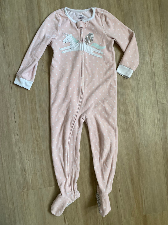 Carter's Unicorn Fleece Sleeper, 4T