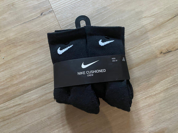 Nike Cushioned Crew Socks, Kids 10C-3Y