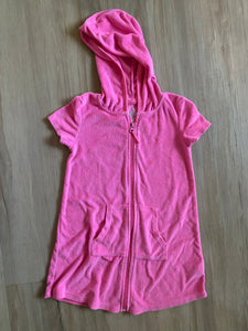 Wonder Nation Pink Swim Cover Up, S(6/6X)