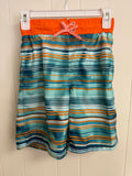 ZeroXPosur Striped Swim Trunks, M(10-12)