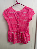 Total Girl Pink Heart, Blouse Top Shirt, XL(14/16)