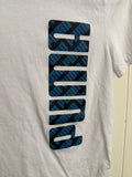 Puma white, Blue T-Shirt, M(10-12)