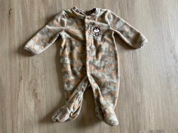 Fleece Camo Sleeper, 0-3M