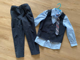 Wonder Nation Dress Shirt Set, XS(4-5)