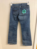 GapKids Boot Cut Flower Jeans, 8 Reg