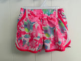 UA Pink Floral Athletic Shorts, 4