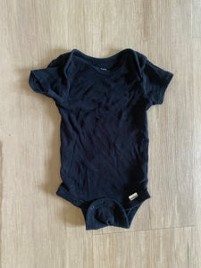 Gerber Black Onesie, 6-9M