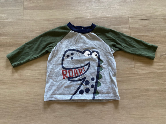 Little Ricky's 'ROAR' Long Sleeve, 6M