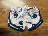 Boutique Pink 'Carhartt' Shorts, 2XS (6-12M)