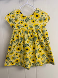 Wonder Nation Sunflower Dress & Bloomers, 12M