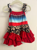 Boutique Wild Fiesta Dress, XXXS (3-6M)