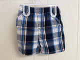 Garanimals Plaid Pull On Shorts, 24M