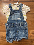 7 for All Mankind Shirt/Overall Set, 12M