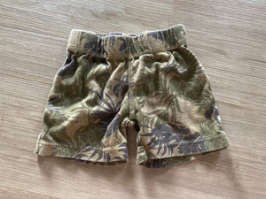 Carter's Green Tropical Cotton Shorts, 9M