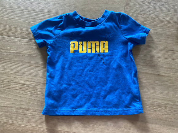 PUMA Blue Tee, 3-6M