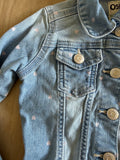 OshKosh Heart Print Denim Jacket, 3T