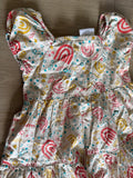 Okie Dokie Rainbow Cream Dress, 3T