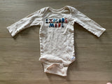 Gerber 'Explore More' Long Sleeve Romper, 6-9M