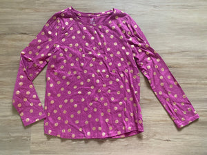 SO Gold Polka Dot Long Sleeve, 16