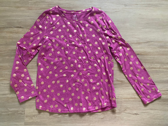 SO Gold Polka Dot Long Sleeve, 16