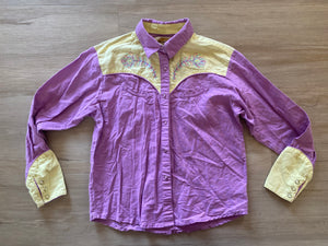 Purple Wrangler Button Down, XL (12)