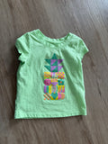 Cat & Jack Pinapple Graphic Tee, 12M