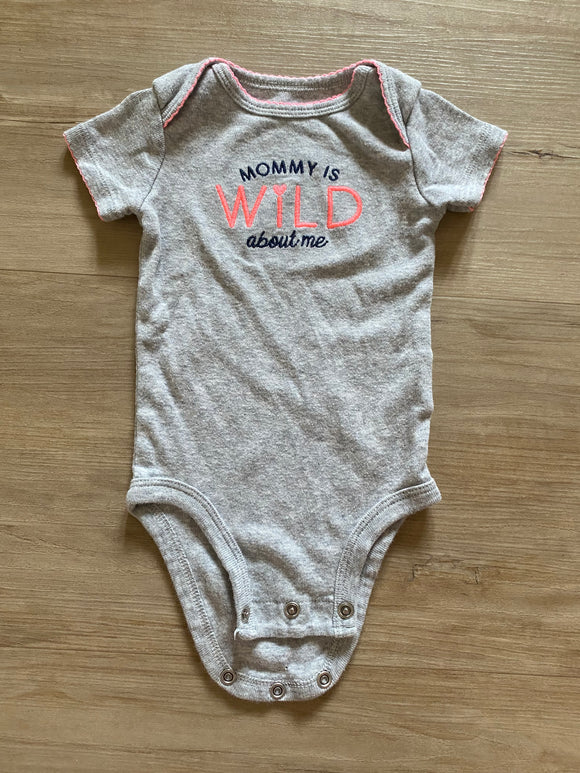 Carter's 'Mommy is Wild about me' Onesie, 0-3M