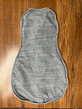 Woombie Grey Swaddle, 0-3M (5-13lbs)