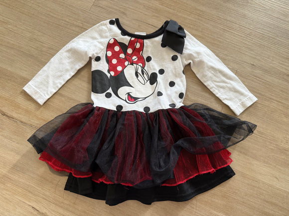 Disney Minnie Mouse Tulle Skirted Dress, 12M