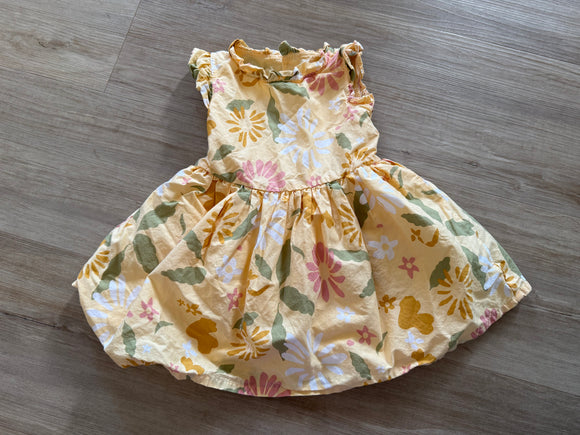 Carter's Yellow Floral Dress, 2T