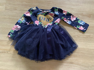 Boutique 'ONE' Tulle Dress, 12-24M