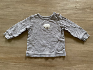 Carter's Striped Elephant Long Sleeve, 6M