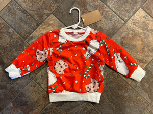 Milk & Cookies Long Sleeve, 80 (6-12M)