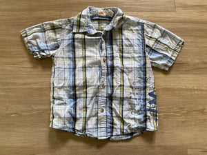 Faded Glory 'Be Yourself' Button Down, 5T