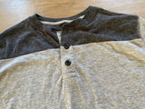 Old Navy Grey Henley, XL(14/16)