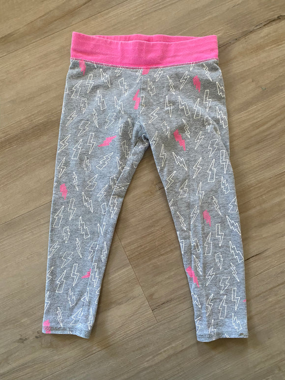 Lightening Bolt Leggings, 2T